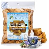 Palo Azul Herbal Tea (4 oz / 113g) – Authentic Kidneywood (Eysenhardtia polystachya) – Visual Blue Fluorescence Infusion – Wildcrafted, 100% Natural, Non-GMO – Makes 40+ Cups – by BEXPERTSUSA
