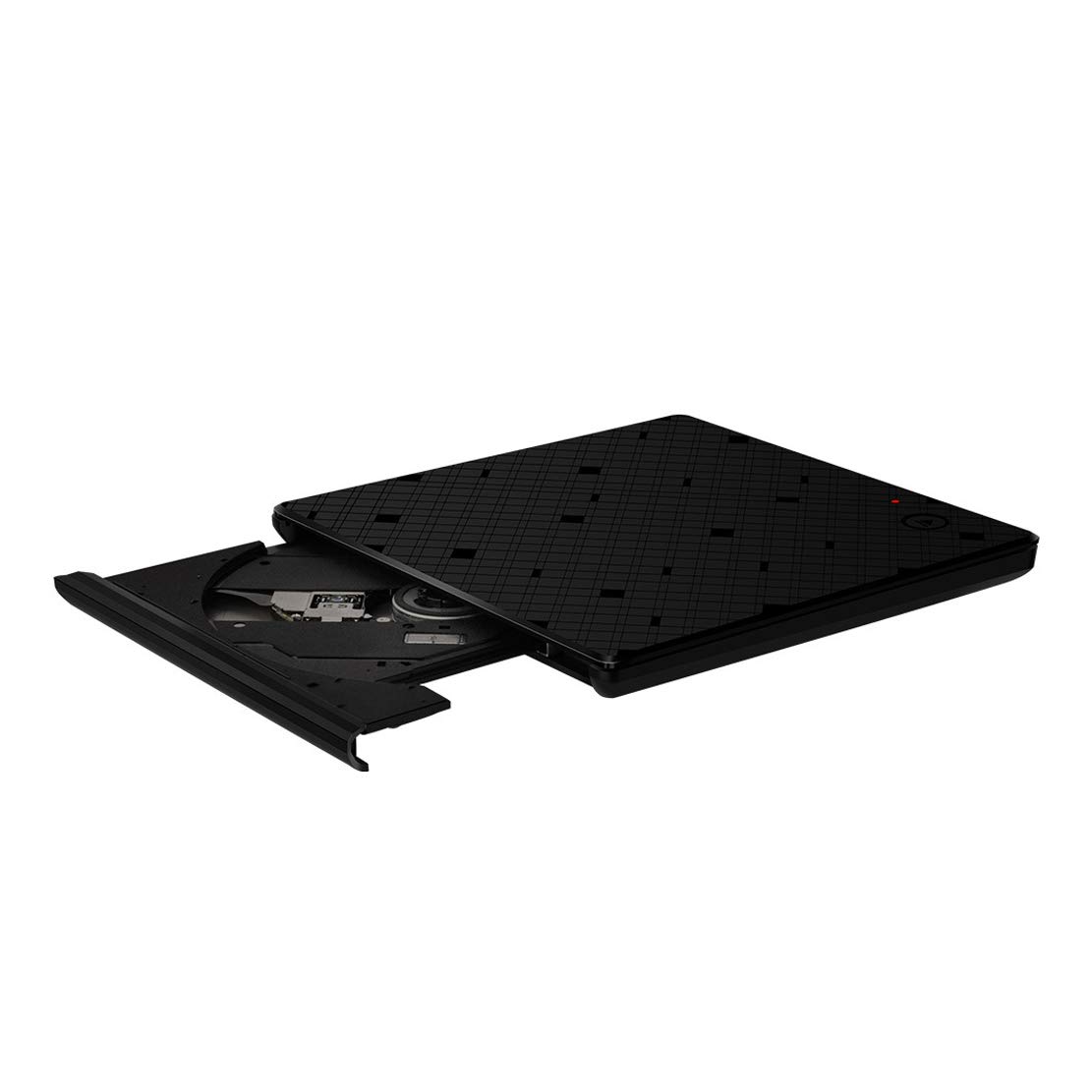 Esterno unità Ottica USB 3.0 Nero unità CD/Dvd +/- RW Ultra Sottile Portatile Bruciatore