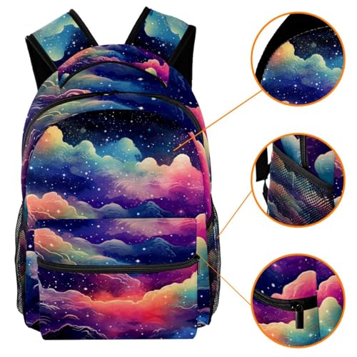Sac à dos de voyage Campus imprimé planète colorée