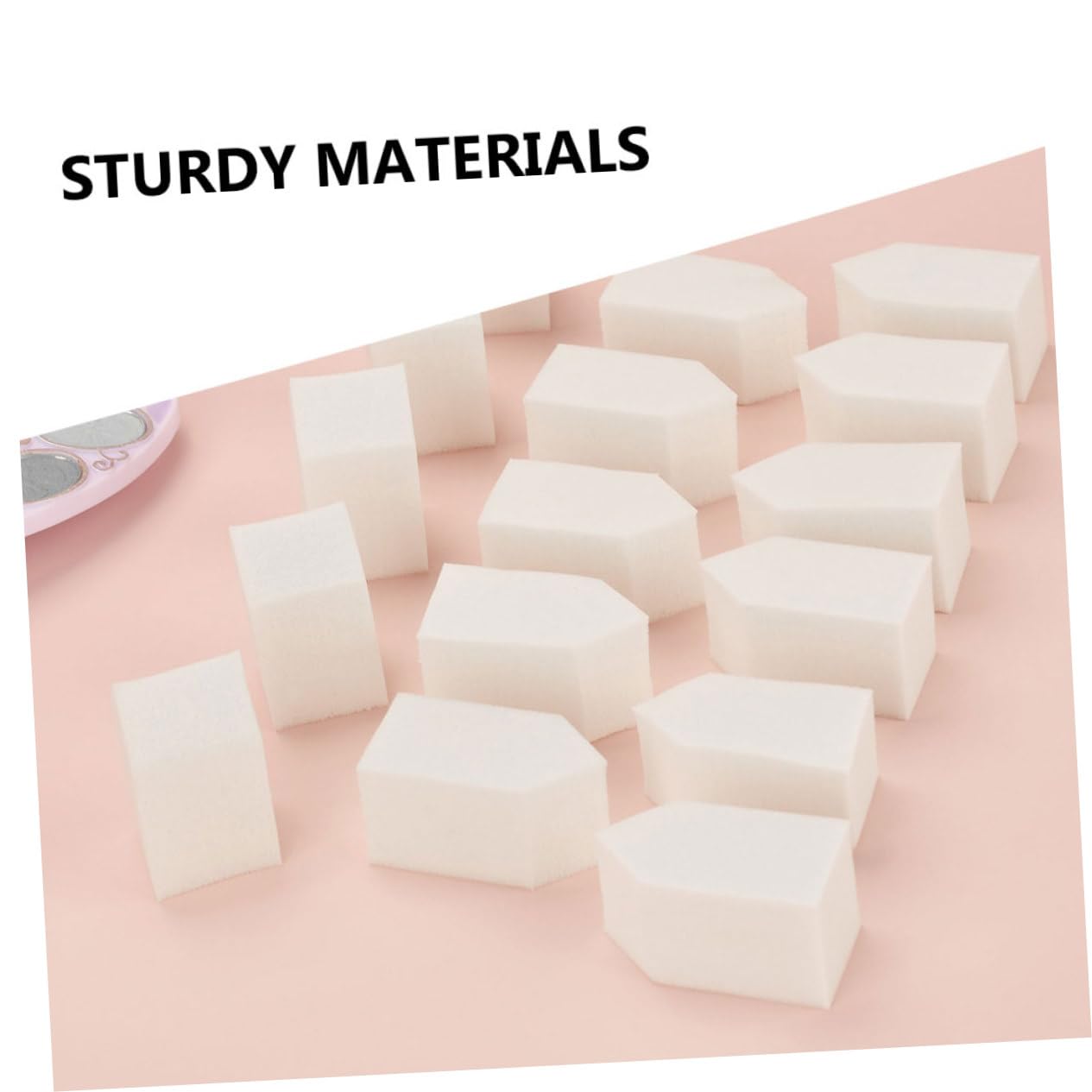 Beavorty 5 Set Di Fondotinta in Spugna Per Il Trucco in Lattice Sintetico Per Cosmetici Strumenti Per Il Trucco Bellezza Applicazione Uniforme 100 Pezzi*5
