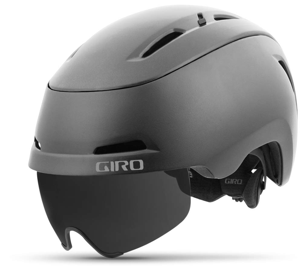 giro bexley mips adult urban cycling helmet - matte titanium, small (51-55 cm)