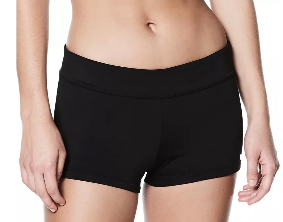 Nike Damskie szorty kąpielowe Essential 15 cm, czarne