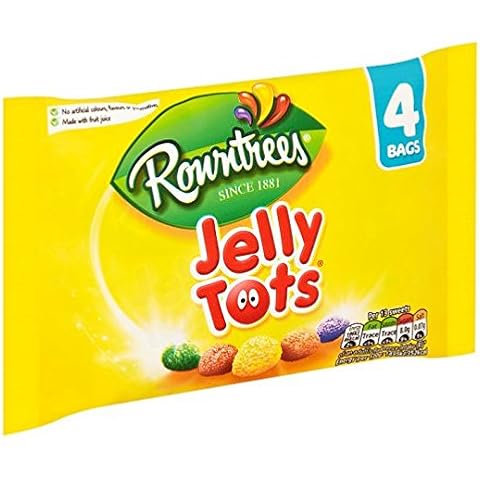Rowntree's Jelly Tots 4 Pack 112G 112g Cover