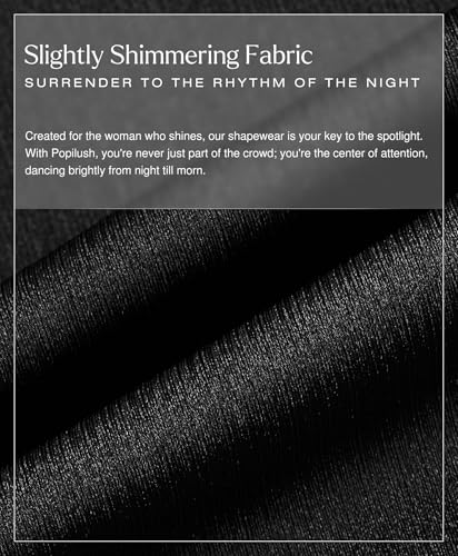 Popilush Women Shapewear Maxi Dress - Sleeveless Long Formal Cocktail Party Elegant Bodycon Dresses Built-in Bra4