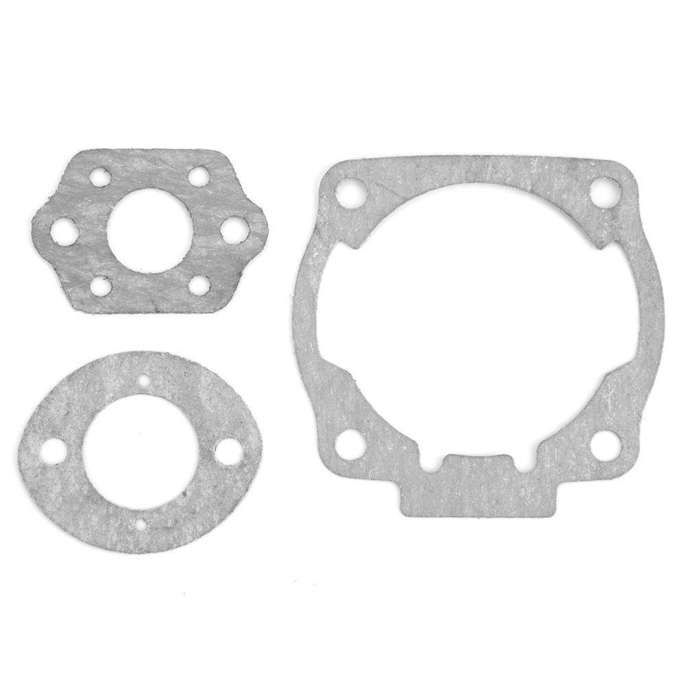 Junta de pistón del cilindro Kit - 46 mm Cilindro del pistón w Junta Kit/Compatible con Husqvarna 50,51,55 ranchero Nikasil motor