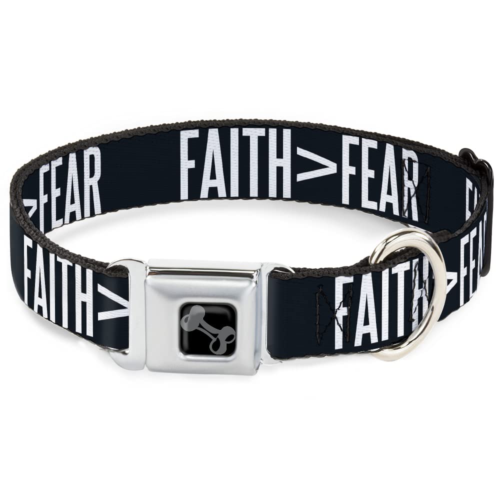 Collier pour chien bleu marine et blanc pour balades en ville et trajets en voiture