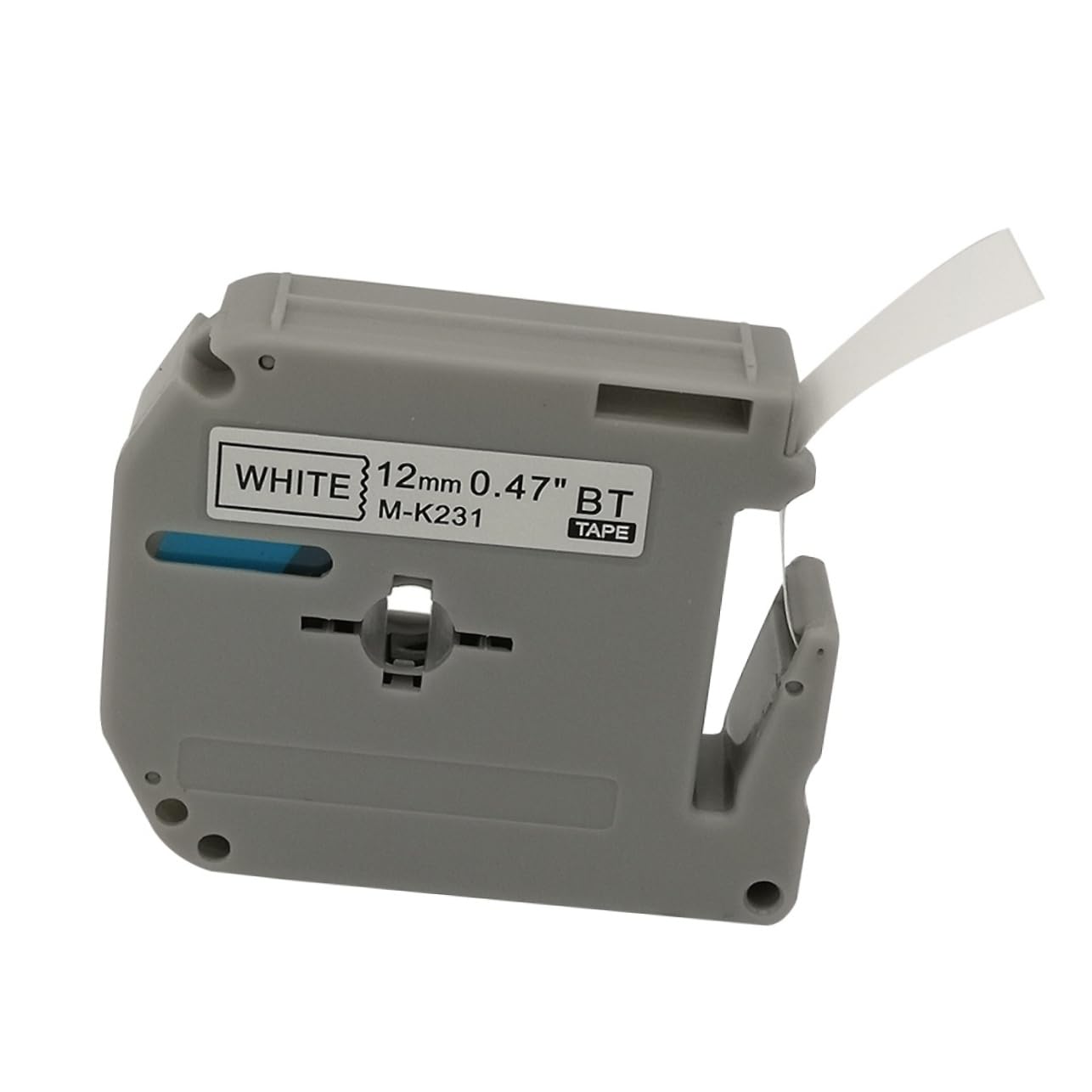 NUOBESTY 6 Pezzi Nastro Per Etichettatrice Nastro Laminato Resistente a Acqua e Sporco Busta Per Etichette Con Supporto Facile Da Rimuovere Compatibile Con Pt
