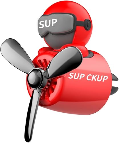 DAYUJIAN Lindo difusor de coche  Hélice giratoria de salida de aire ambientadores, adorno de aromaterapia, ambientador para automóviles