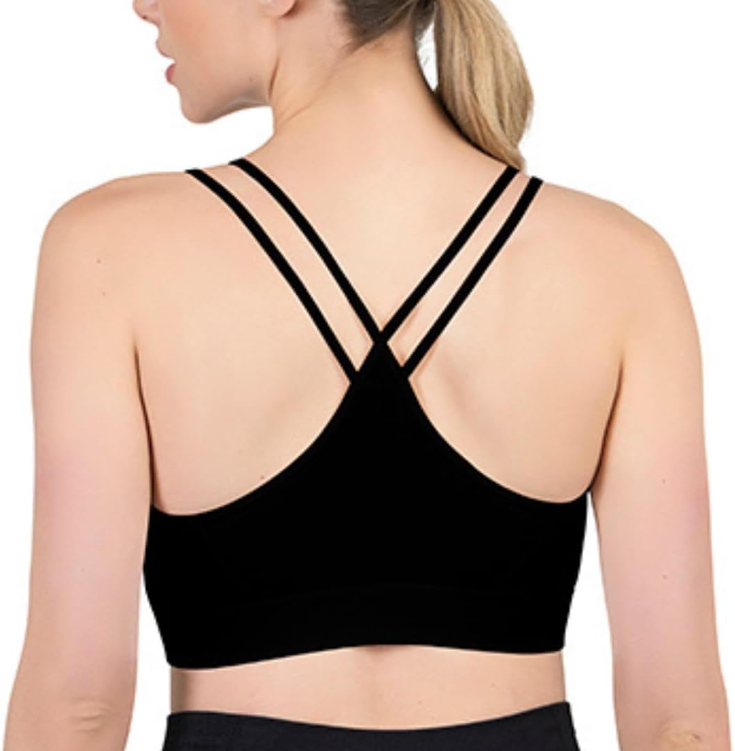 Skechers Womens Ladies Seamless Strappy Bra - Image 5