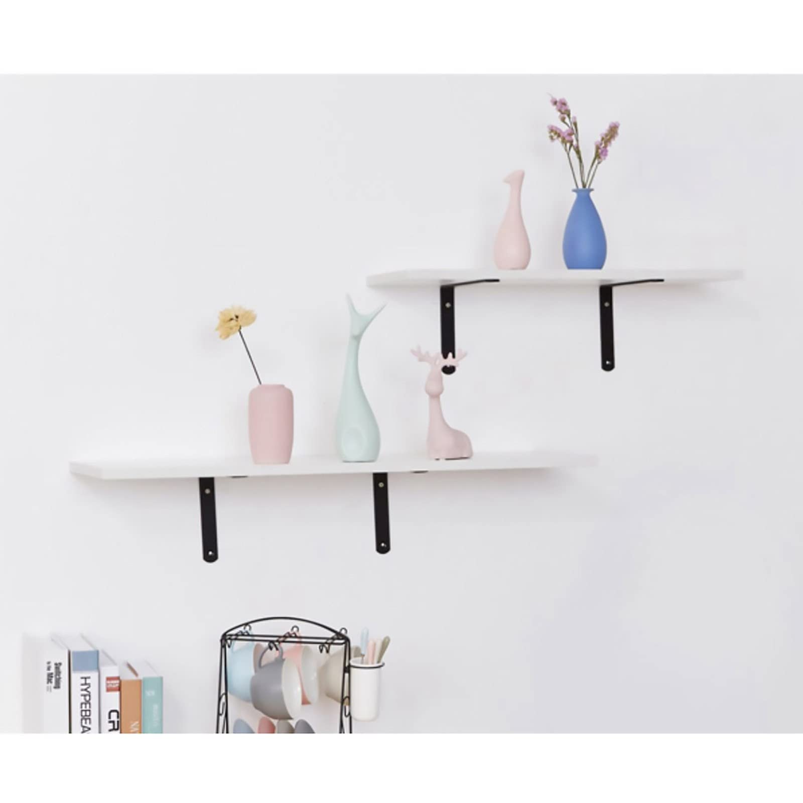 Zware Bevestigingsbeugel Wandmontage Hoekbeugel 22 x 24 x 1,8 Plankdrager | NL Zware Bevestigingsbeugel Wandmontage Hoekbeugel 22 x 24 x 1,8 Plankdrager | NL