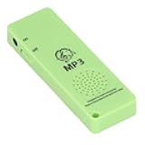Heayzoki MP3 Music Player,Portable Mini MP3 Player for Students,Support 64GB Memory Card, Small and Portable Body,Easy to Carry(Green)