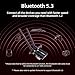 SYONCON WiFi 6E AXE5400 PCIe WiFi Card Intel AX210 Chipset with Bluetooth 5.3 Adapter Tri-Band 2.4G/5G/6GHz 5374Mbps PCI Express Wireless Network Card for Desktop PC Windows 10/11 (Black)