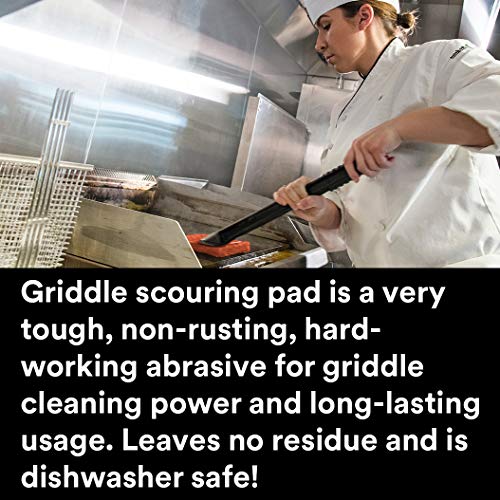 Scotch-Brite 746 Quick Clean Robuste Grillplatte, 14 cm Länge x 10 cm Breite x 2 cm Dicke (15 Stück)