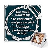 Rebundex Pulsera de Regalos Originales para Mujer Navidad Ideas de Regalos para Mujer Cumpleaños Amigo Invisible San Valentin Dia de la Madre Reyes Hija Novia Esposa Sobrina Amiga Madre Abuela Nuera