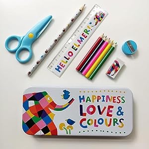 Robert Frederick RFS13908 Elmer The Elephant Stationery Tin