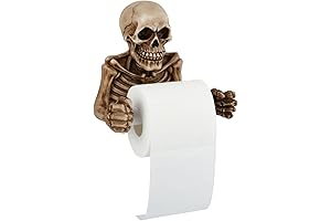 DS. DISTINCTIVE STYLE Skull Toilet Paper Holder