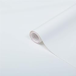 Pvc Para Forrar Paredes d-c-fix vinilo adhesivo muebles Blanco unicolor brillante autoadhesivo impermeable decorativo para cocina, armario, puerta, mesa papel pintado forrar rollo láminas 90 cm x 2.1 m