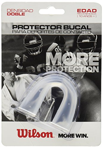 Wilson Unisex-Adult DD ADLT MG NO STRAP CLEAR American Football,
