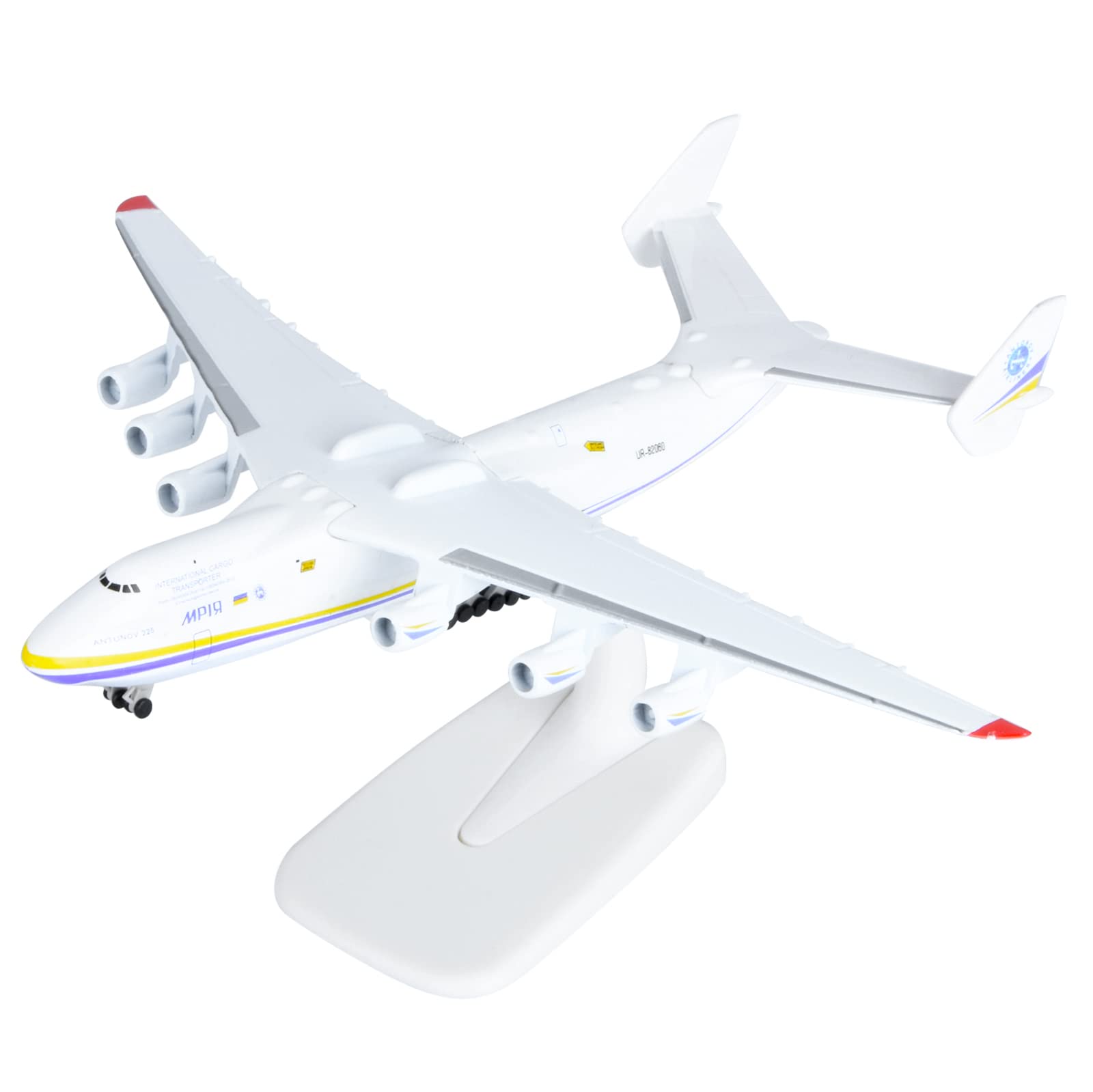 ARCADORA 1/400 Scale Soviet Union An-225 Mriya Transport Aircraft Model Alloy Diecast Plane Model for Collection