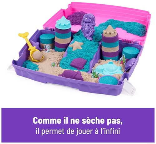 SPIN MASTER MALLETTE PALAIS DE SIRÈNE 934 G Kinetic Sand - vue 7