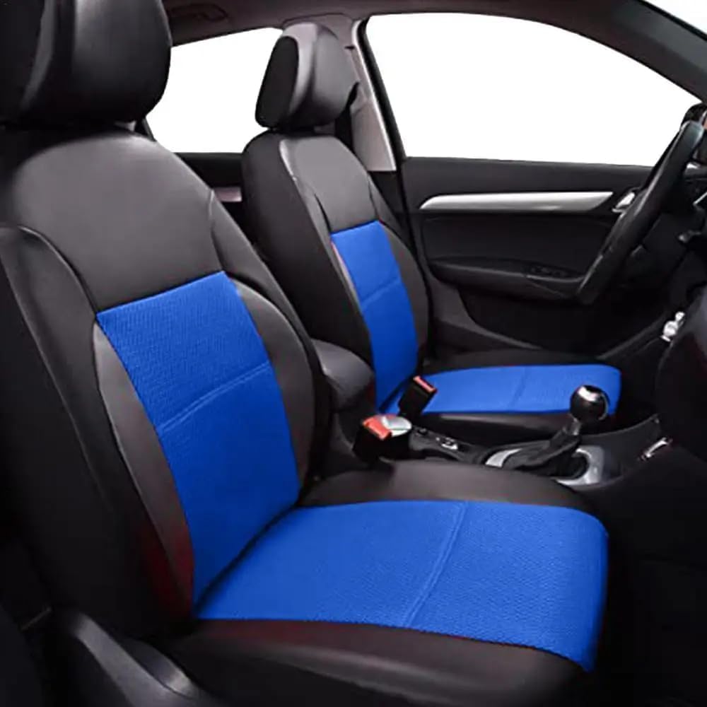 Auto Sitzbezüge für BMW 2 Series Coupe Cabrio (2014-2026) | 9pcs Universelle Wasserdicht Langlebig Kompatibel mit Seitenairbags Leder Schonbezug Set Sitzkissenschutz