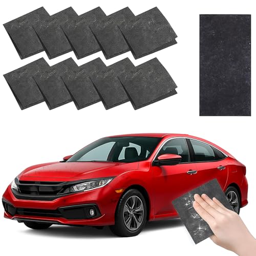 8pcs Paño Reparador de Arañazos para Coche | Elimina Rayaduras Superficiales de la Pintura | Limpieza Profunda, Abrillantador y Sellador de Protección | Sin Productos Químicos, Sin Daños (Garantizado)