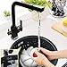 Black Round Kitchen Sink, Household 304 Stainless Steel Bar Sink, Kitchen Tool Organizer, Vegetable Washing Sink with Faucet