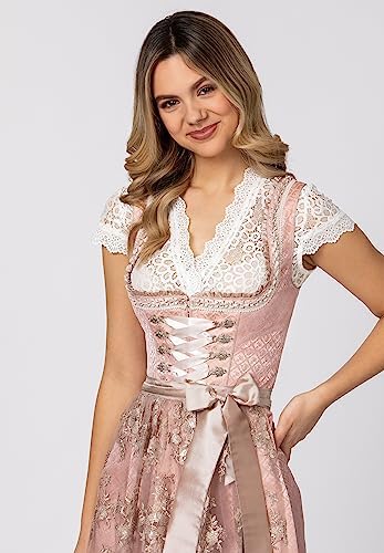 Stockerpoint Dirndl Fanny In Blu Scuro – Il Vestito Classico Bavarese Per Occasioni Speciali E Festa Della Birra