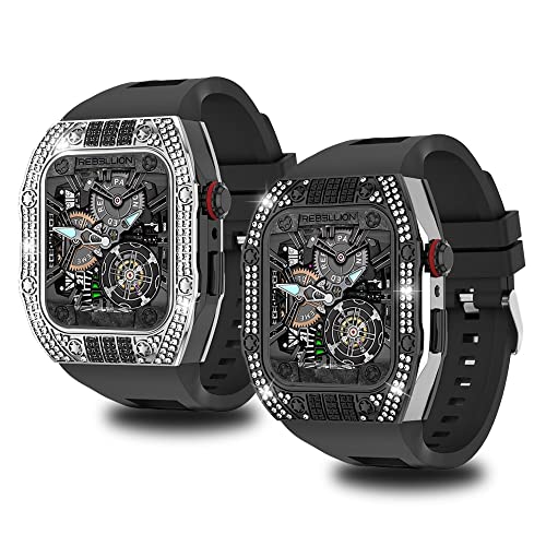 Kit de modification iWatch luxe en métal de qualité supérieure pour boîtier Apple Watch 45mm - 7