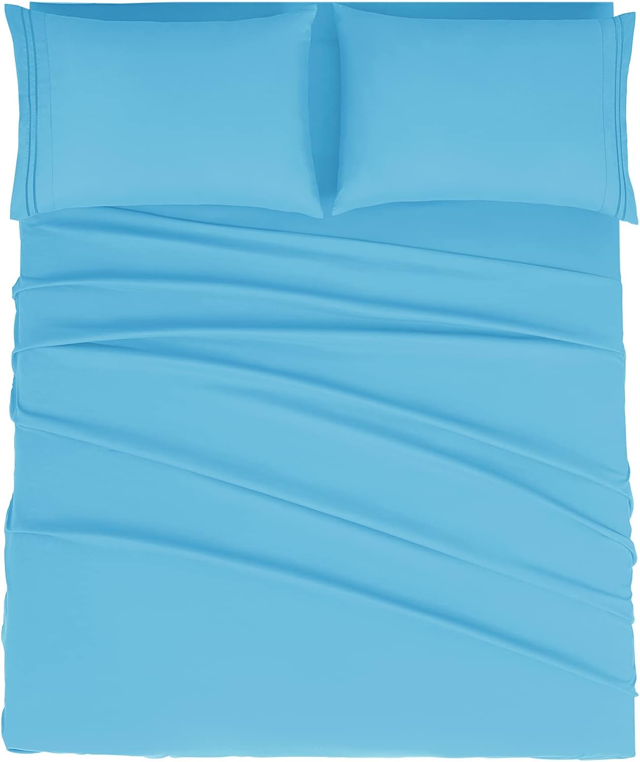 Mejoroom King Size Sheet Set Soft Microfiber Bed Sheets,Deep Pocket