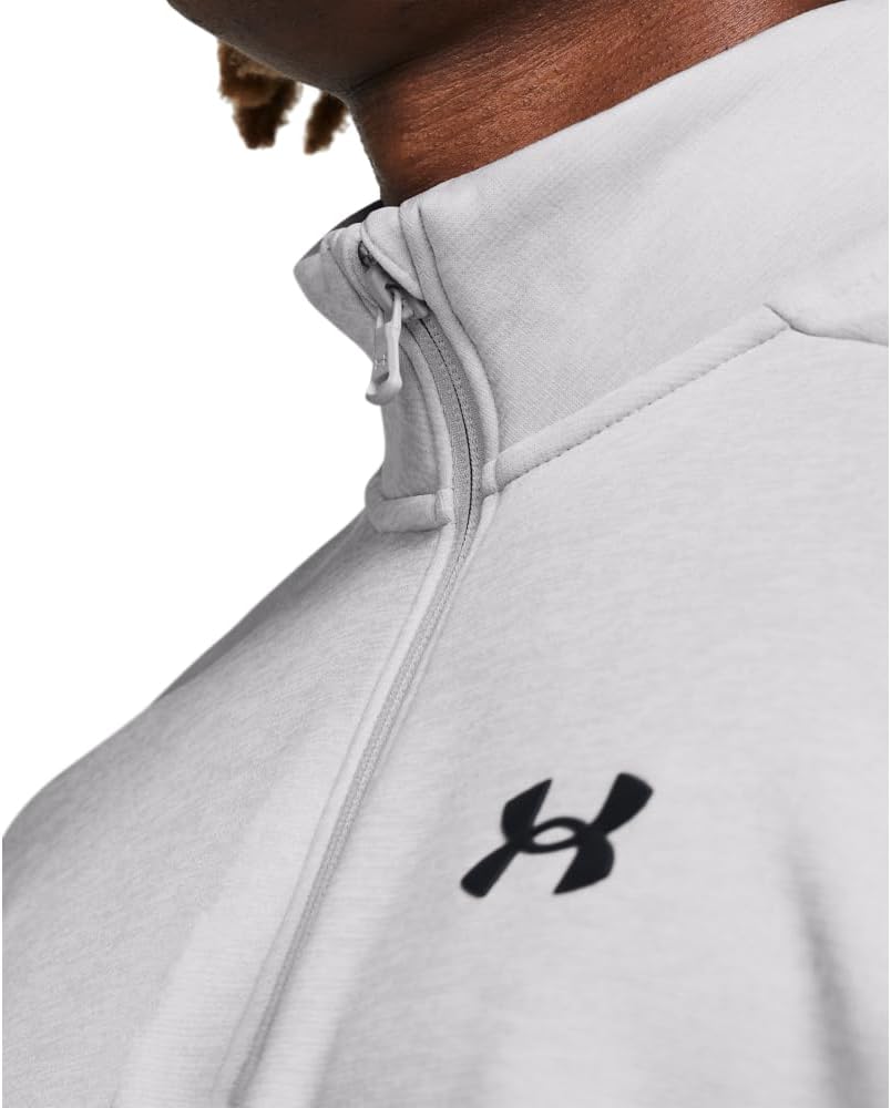 Under Armour mens Armour Fleece Twist Quarter Zip - Image 4
