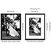 Americanflat 12x16 Picture Frame with Shatter-Resistant Glass - Use as 8x12 Frame with Mat or Display 12x16 Photo Without Mat - Signature Collection - Picture Frames for Wall Display - Black