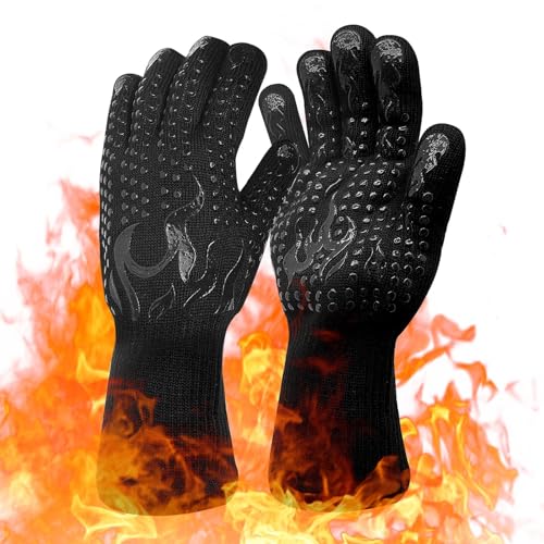 Skythrive Guantes Barbacoa Largos Resistentes