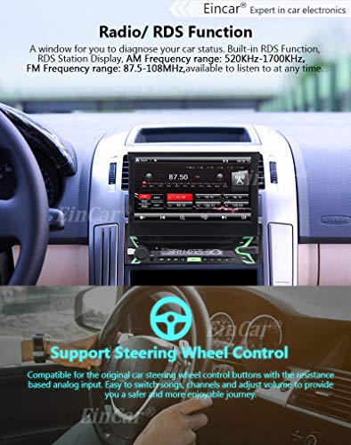 7 Inch Flip-Out Single Din Touchscreen Car Stereo Android 10.0 Car Radio With Bluetooth Detachable Panel In Dash Gps Navigation Head Unit 1 Din Video Player Wifi Screen Mirror 32Gb Rom+External Mic #TOP6