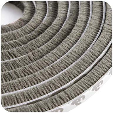 Boriva Adhesive Brush Weather Stripping for Sliding Doors and Windows |5 Meter (B08LW1Q2GK) Amazon Price History, Amazon Price Tracker