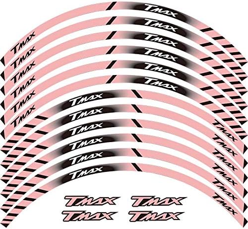 Miniatura 8 de Adhesivos para llantas de banda para Yamaha TMAX TMAX500 TMAX530 500 530 15'' 12 X Bordo Spesso Esterno