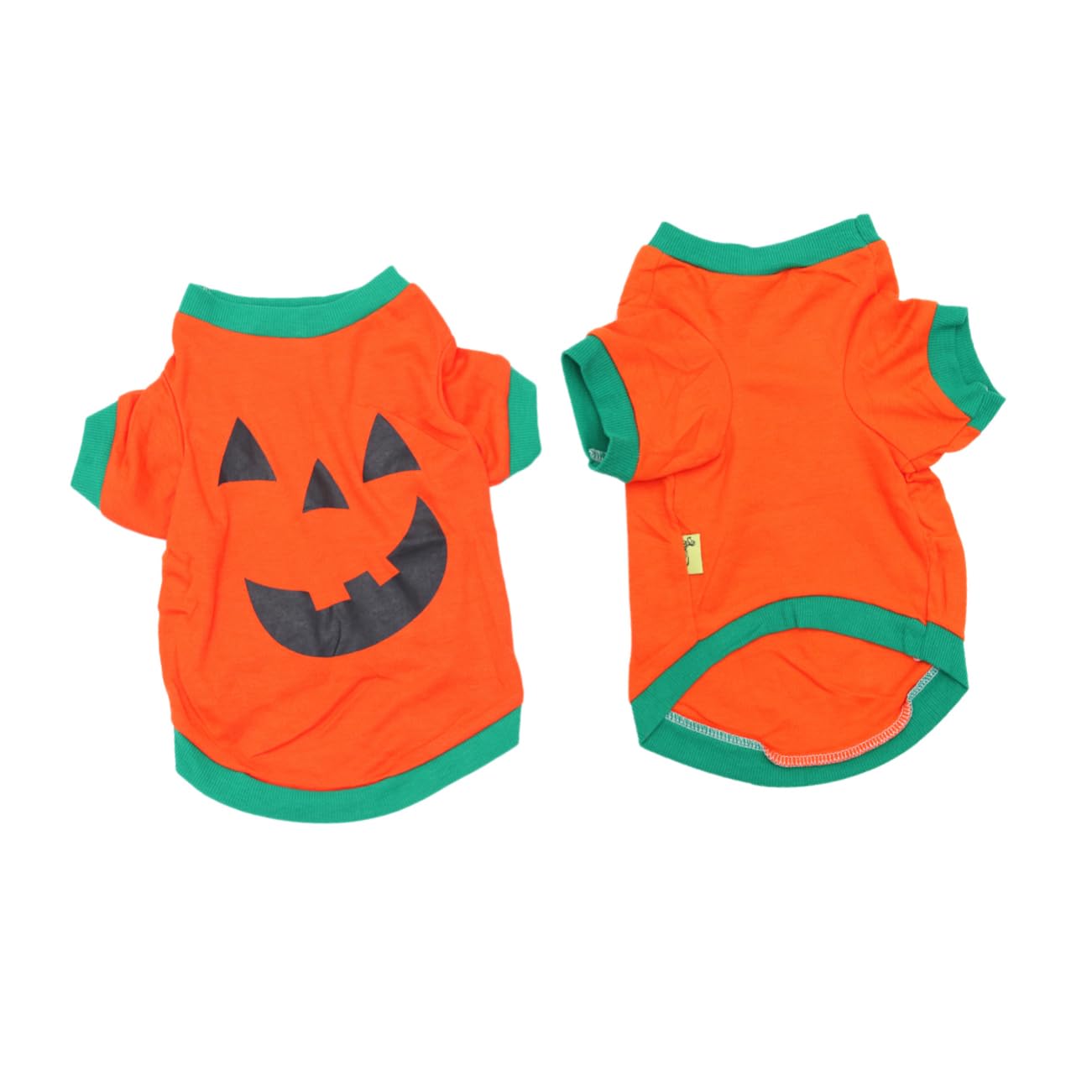 BESTonZON 3 Vestiti Zucca Per Animali Domestici Top Zucca Per Camicia Animali Domestici Halloween Costume Da Compagnia Halloween Costume Da Cane