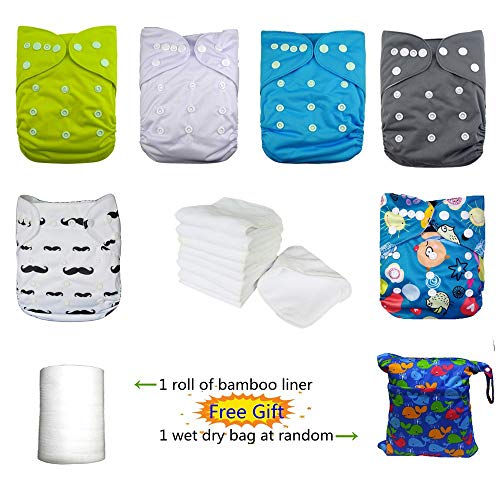 Lilbit Impression réutilisable Digital pour nouveau-né pour couches