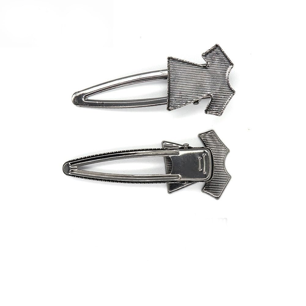 THAYLA 73 * 31 mm 50 szt. T-shirt metalowe spinki do włosów taca spinki do włosów taca spinki do włosów szpilki do włosów z pustą tacą okrągła ramka ustawienia tace na spinkę do włosów