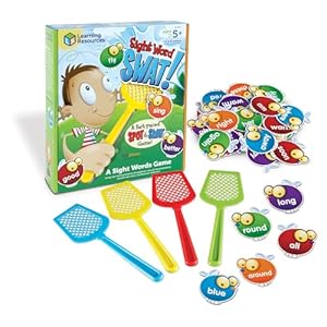 Learning Resources Sight Word Swat A Sight Words Game – Phonics Flash Cards, Board Games for Kids, Montessori Spelling , Homeschool, Classroom Must Haves, Teacher Supplies, Gifts for Boys and Girls