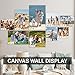 Sunwes Custom Canvas Prints with Your Photo, Made in USA 1.25 Inch Gallery Wrapped Personalized Wall Art for Wedding, Pet and Family Gifts, Ready to Hang, Ships Next Day, 8x8