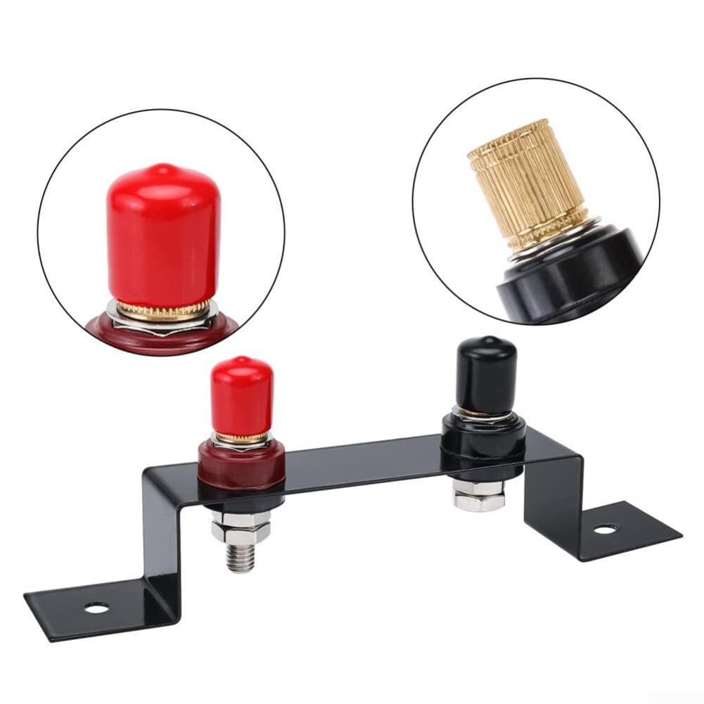 Cable de arranque de batería resistente al agua de 1,2 m con alta conductividad para sistemas 4AWG 5AWG 6AWG 7AWG en vehículos y barcos (7AWG)