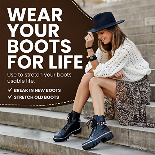 Houndsbay Boxer Professional Boot Stretcher For Men; Boot Expander Boot Shoe Stretchers For Wide Feet Or Bunions #TOP4