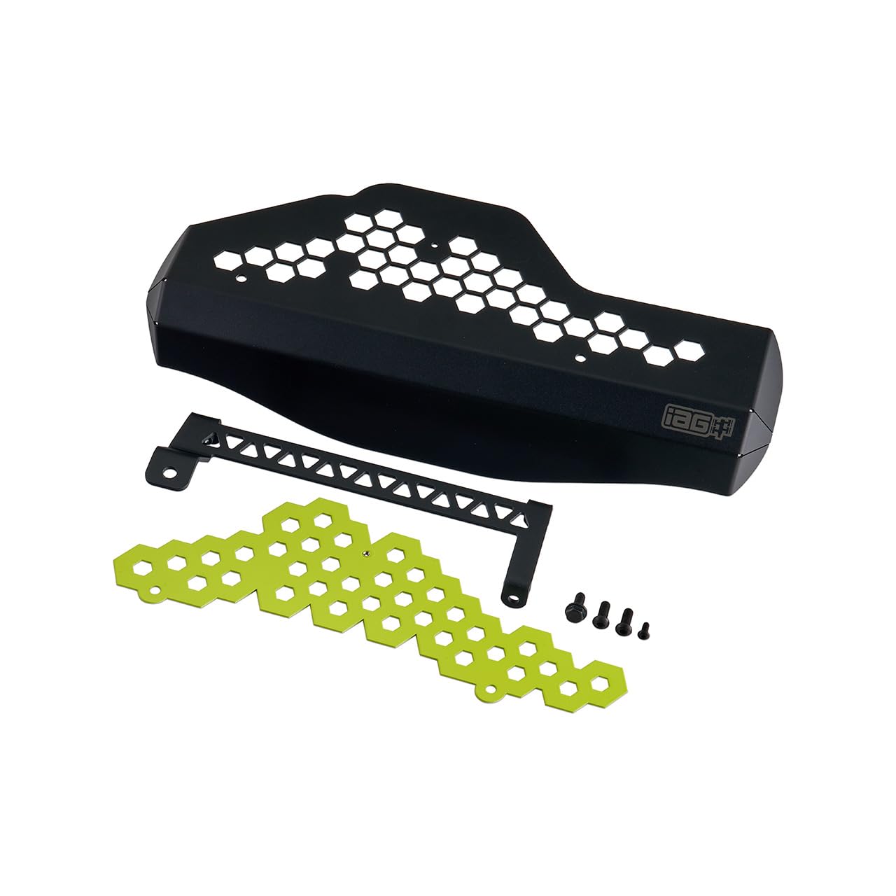 IAG Alternator Cover for Subaru WRX 2006-14 & STI 2004-21, Neon Yellow