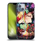 Head Case Designs Officially Licensed Batman DC Comics Poison Ivy & Harley Quinn Gotham City Sirens Hard Back Case Compatible with Apple iPhone 14