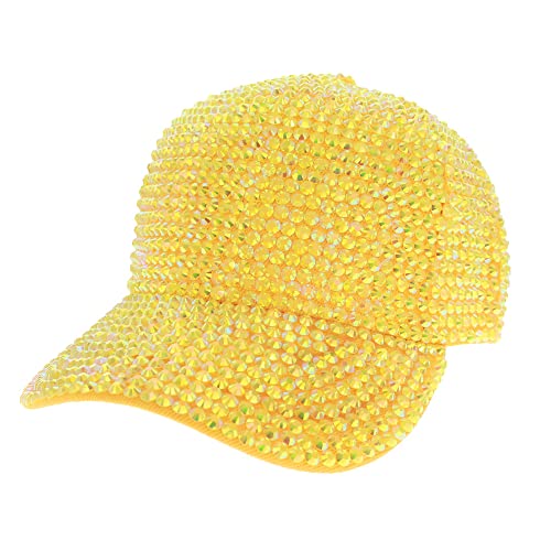 Image of TOP HEADWEAR Women's Full Sparkle Rhinestone Gem Bling Baseball Cap