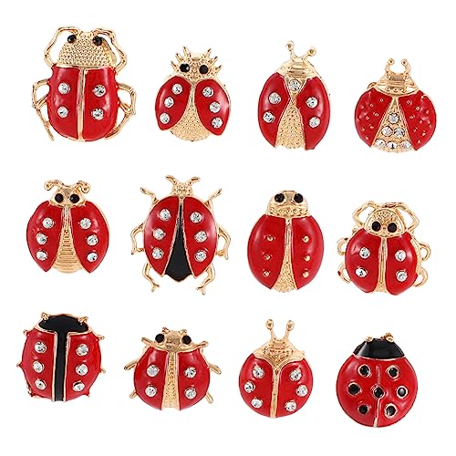 Broches insectes cartoon Healvian | 24 épingles décoratives pour vêtements et sacs