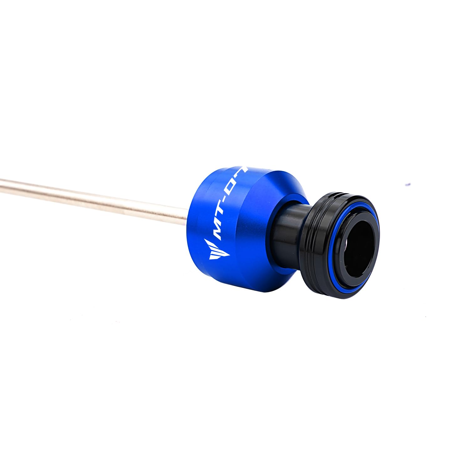 Per MT07 MT 07 FZ07 2014-2024 2025 2026 accessori moto supporto supporto supporto forcellone supporto bobine MT-07 asse forcella posteriore protezione pad anticaduta (blu)