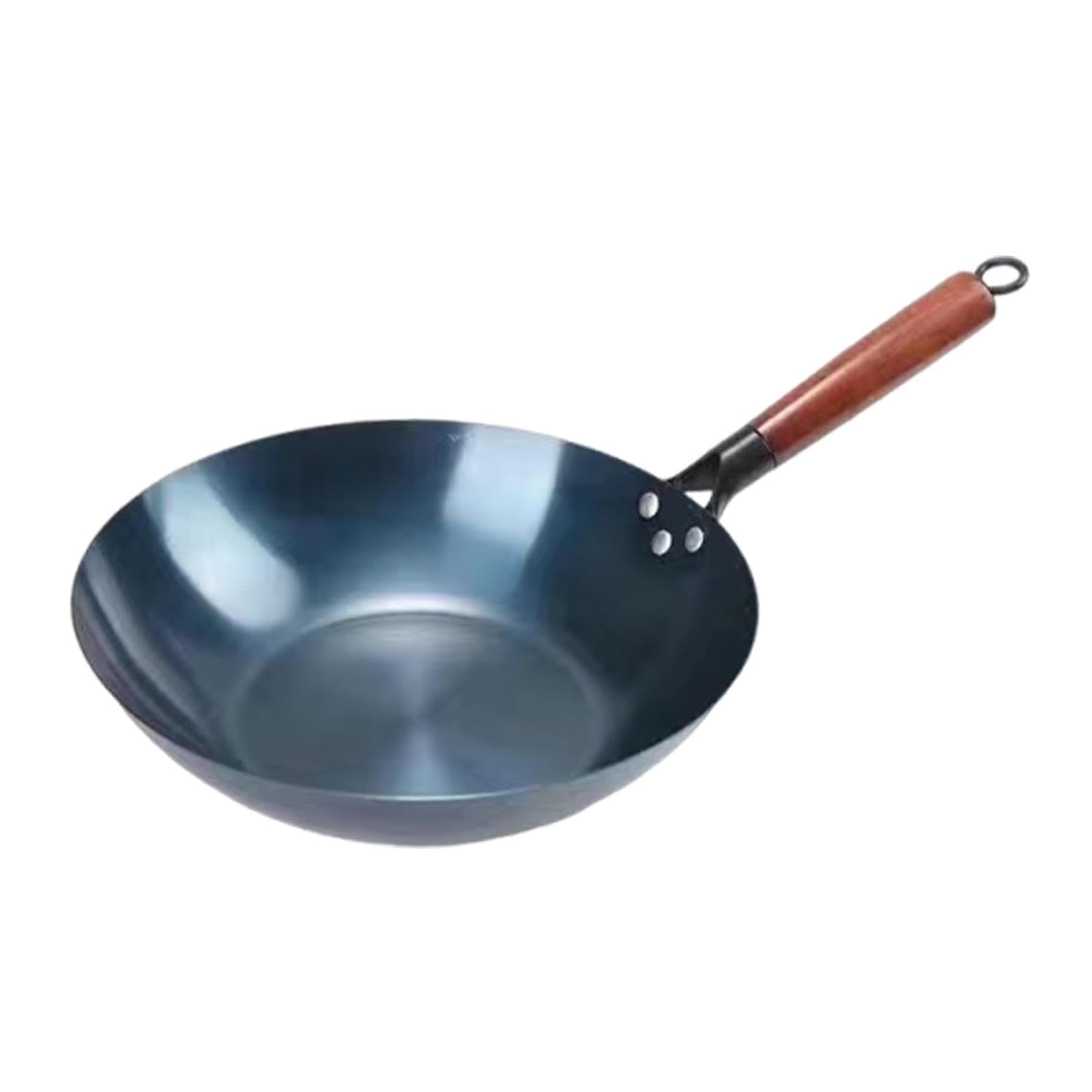 Wok en fonte sans revêtement chimique pour retrouver le vrai goût du sauté traditionnel