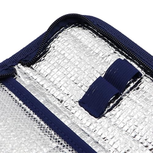 Hsthe Sea Insulin Cooler Travel Bag Diabetic Insulated Organizer Portable Carrying Pouch for Insulin and Drugs Storage (Without Ice Pack) - Image 4